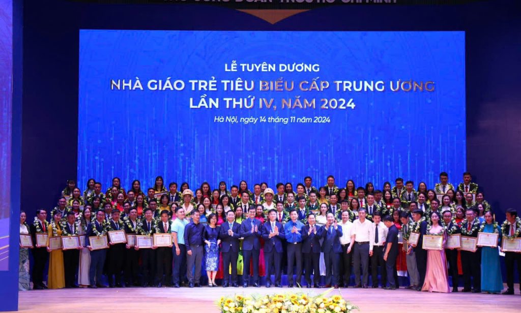 04 NHÀ GIÁO TRẺ TỈNH TRÀ VINH ĐƯỢC TUYÊN DƯƠNG DANH HIỆU “NHÀ GIÁO TRẺ TIÊU BIỂU CẤP TRUNG ƯƠNG” NĂM 2024