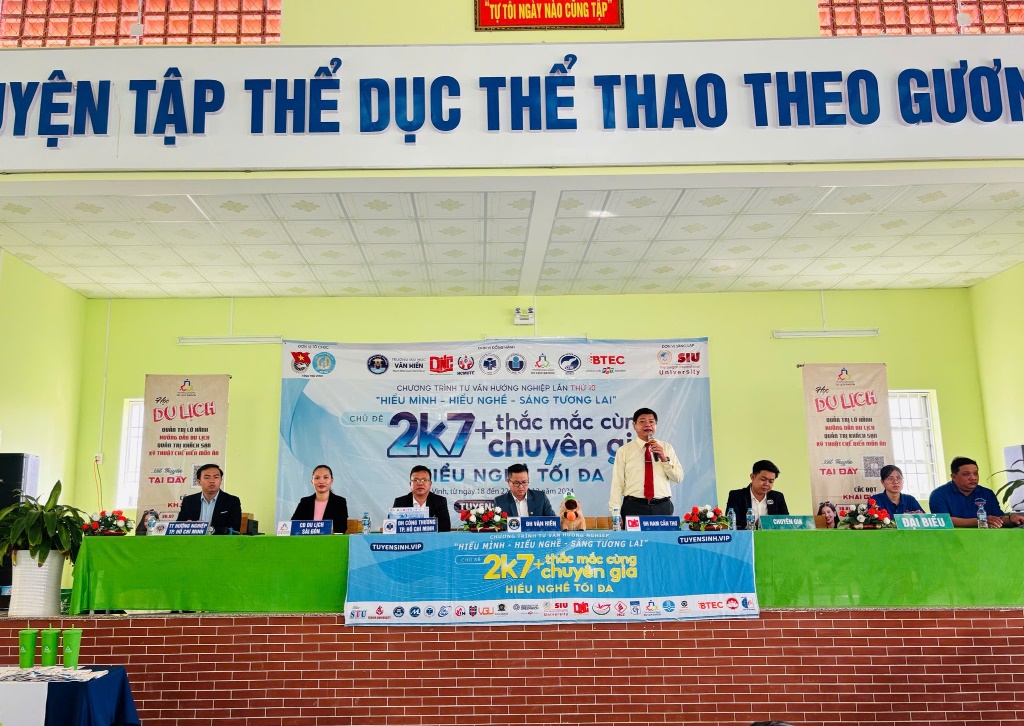 Khởi động chương trình tư vấn, hướng nghiệp cho học sinh khối Trung học phổ thông trên địa bàn tỉnh Trà Vinh năm học 2024 – 2025