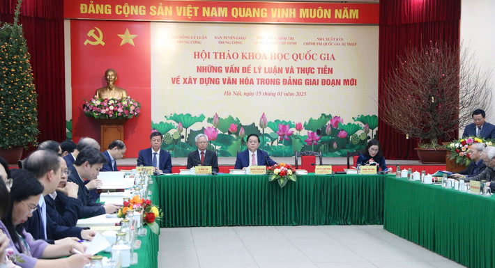 Văn hóa trong Đảng – kết tinh những giá trị tốt đẹp nhất, tiên phong nhất của văn hóa dân tộc Việt Nam