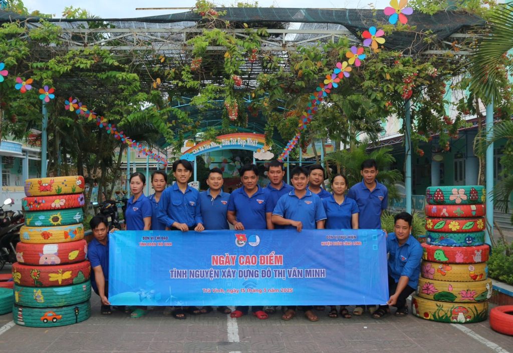 TUỔI TRẺ TRÀ VINH RA QUÂN NGÀY CAO ĐIỂM “TÌNH NGUYỆN XÂY DỰNG ĐÔ THỊ VĂN MINH” TRONG THÁNG THANH NIÊN NĂM 2025