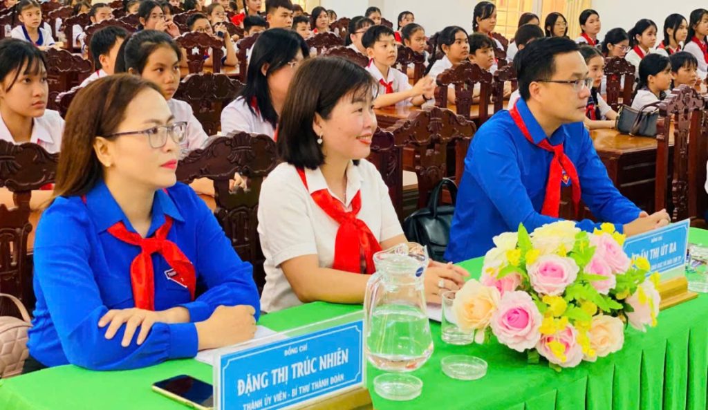 HỘI ĐỒNG ĐỘI THÀNH PHỐ TRÀ VINH TỔ CHỨC THÀNH CÔNG ĐẠI HỘI CHÁU NGOAN BÁC HỒ LẦN THỨ XIV – NĂM 2025