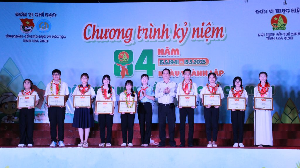 TỔ CHỨC CHƯƠNG TRÌNH KỶ NIỆM 84 NĂM THÀNH LẬP ĐỘI TNTP Hồ Chí Minh (15/5/1941 – 15/5/2025)