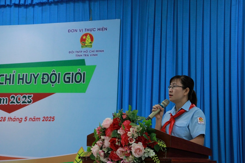 Tổ chức thành công Liên hoan Chỉ huy Đội giỏi cấp tỉnh năm 2025